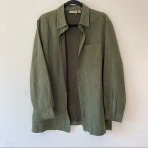 Croft & Barrow Green Button Down